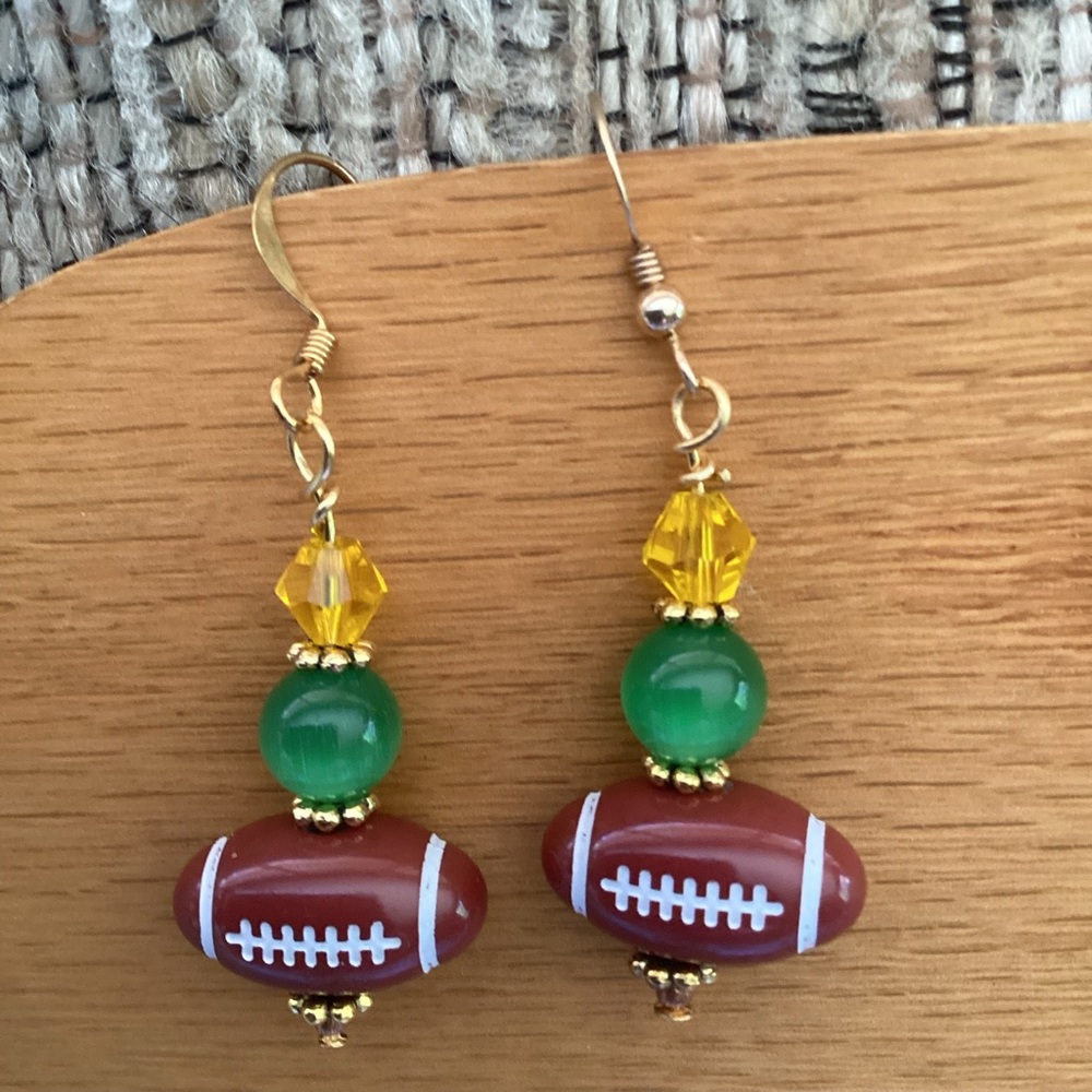 Boutique: Green Bay packers earrings - Picture 7 of 7